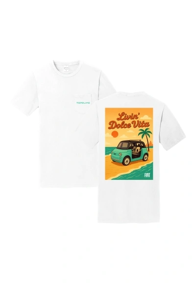 Topolino "Livin' Dolce Vita" Pocket T-Shirt